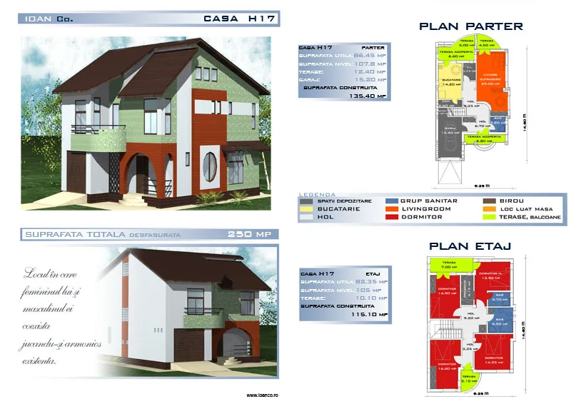 Proiect H17 — catalog SC SOFIA INVEST CONSTRUCT SRL