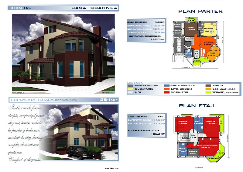 Proiect Sbarnea — catalog SC SOFIA INVEST CONSTRUCT SRL