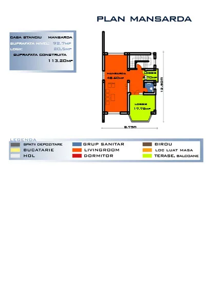 Proiect Stanciu — catalog SC SOFIA INVEST CONSTRUCT SRL