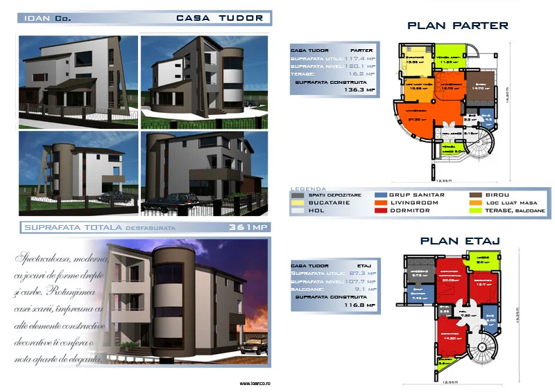Proiect Tudor — catalog SC SOFIA INVEST CONSTRUCT SRL